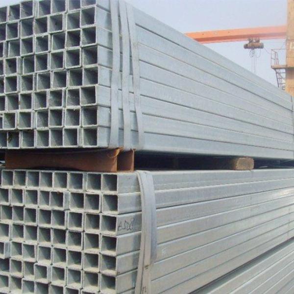 2x2 Hot Dip Pre Galvanized Square Steel Pipe Tubing Corrugated