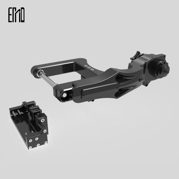 Kit bras oscillant simple face noir V Rod moto anodisé