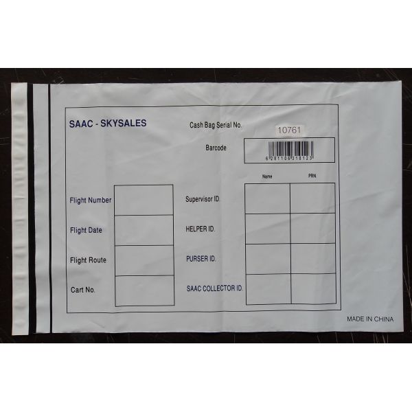 Изготовленные на заказ серые пластичные мешки для одежд, мешки перевозкы груза собственной личности слипчивые поли