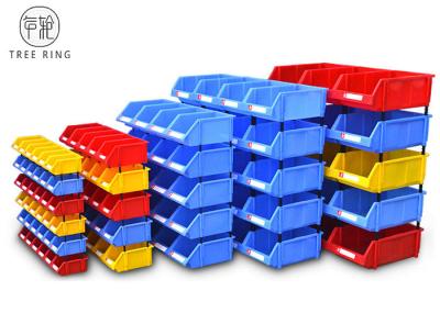 Heavy Duty Standing Plastic Bin Boxes , Hardware Storage Bins  For Spare Parts
