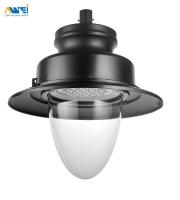 Lâmpadas de alumínio IP66 IK08 Luminárias LED Estilo Europeu 30W-80W Luz de jardim LED Usada em parques e áreas residenciais