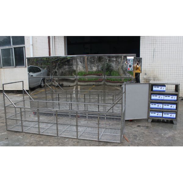 équipement de nettoyage ultrasonique de l'acier inoxydable 28khz/40khz 316 fait sur commande