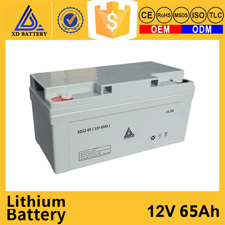 Sealed Lithium Battery For Van 12v 65ah 9000 Cycle Life Deep Cycle