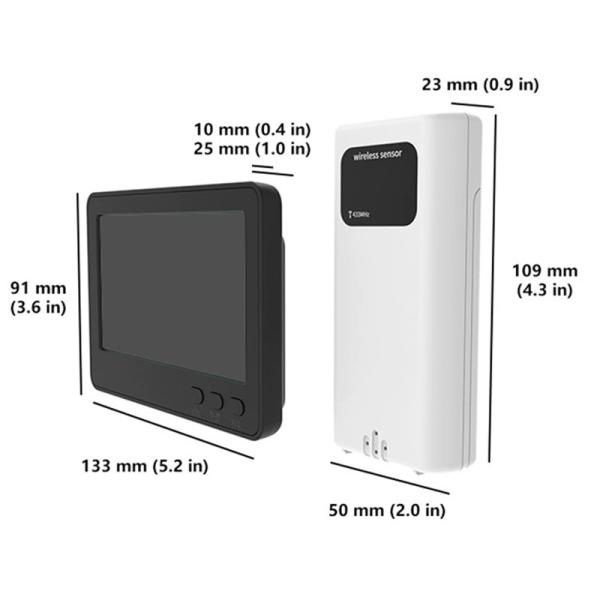 WiFi habilitado para mascotas Smart Air Quality Monitor Edge Computing Integración HVAC