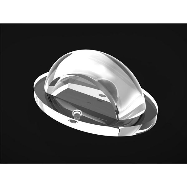 High Brightness LED Optics Lenses For Windowsill Lens Geometric Surface