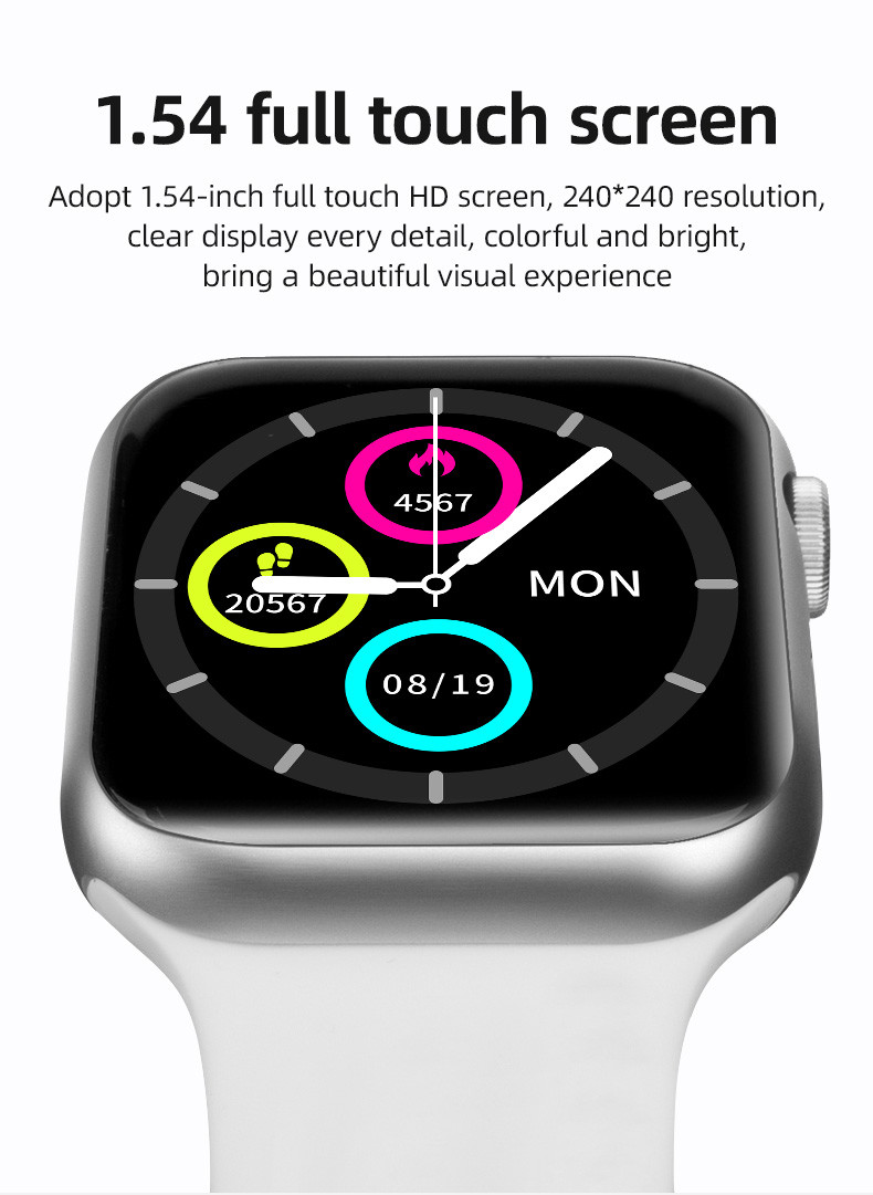 T500 плюс Smartwatch звонка экрана касания женщин 1.54inch людей для телефона T500+ Pro v T500+ IOS андроида плюс HW16 X6 K6 умное