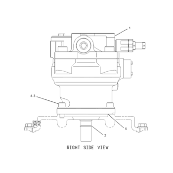 TQ 345d 349d Экскаватор, передвижной двигатель 2276044 2254504 2276045 2966217