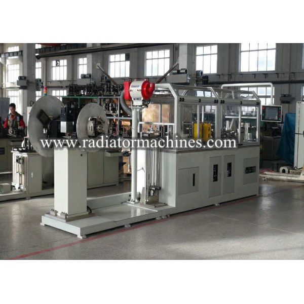 180 M/Min Aluminum Fin Machine High Speed Wavy Fin 8mm Height