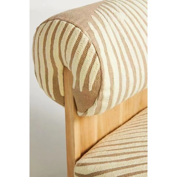 Luxury Hotel Room Leisure Fabric Armchair Single Set Customization
