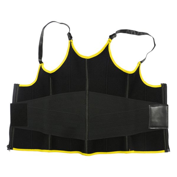 Neoprene Slimming Vest NANBIN 5XL Waist Trainer Vest With Zipper Plus Size