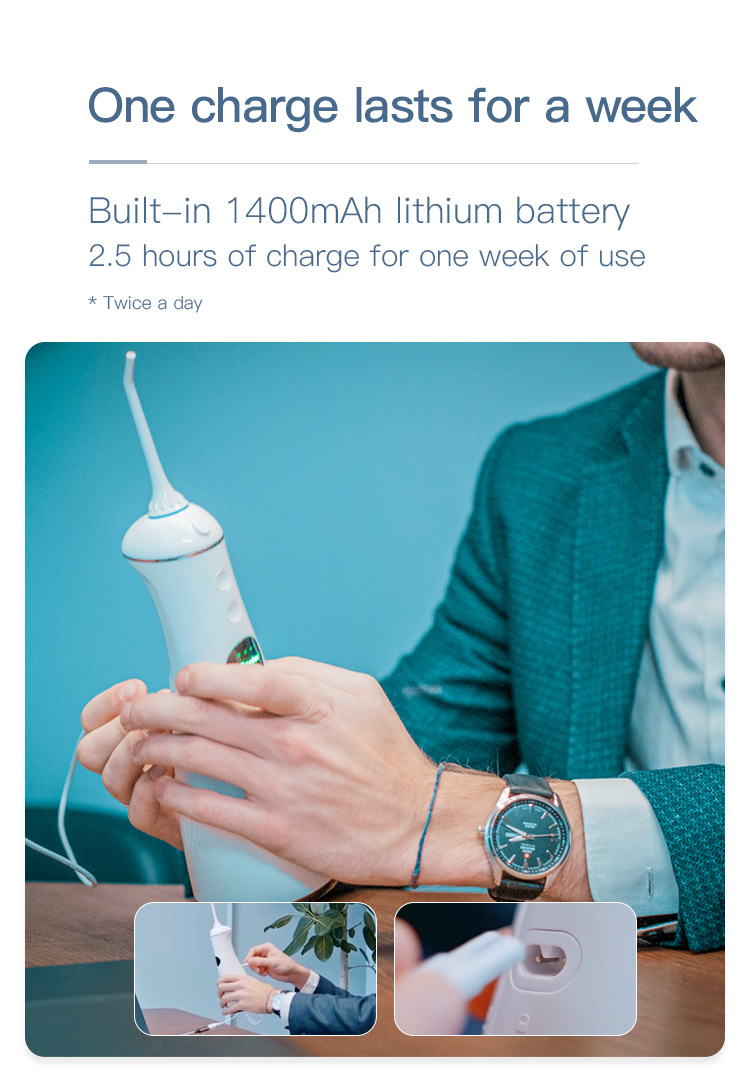 Один переключатель Nicefeel Handheld устное Irrigator кнопки 6 режимов опционных