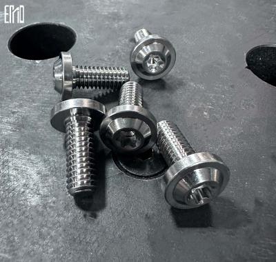 Front Disk Titanium Alloy Screws 10 Pieces MOC For Breakout / Softail Series