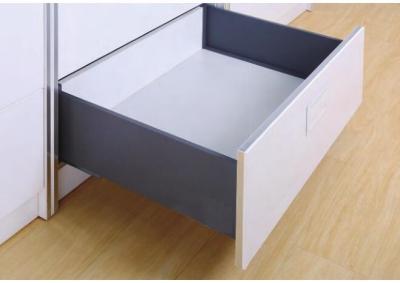 A corrediça em tandem da gaveta da caixa da cozinha completa da extensão laminou o aço 270-550mm
