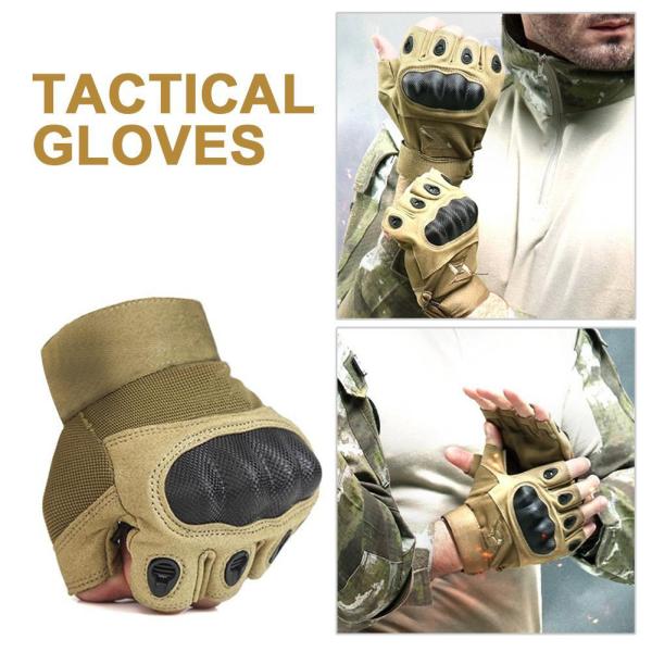 Outdoor Tactical Protective Gear Cycling Motorcycle Full Finger Gloves