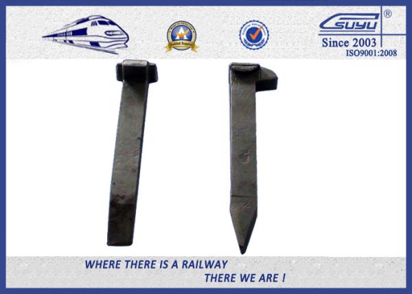 ISO Certificate Railroad Track Spikes / Rail Dog Spike For Timber Sleeper