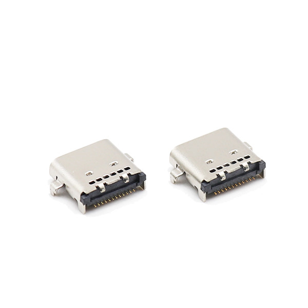 Тонуть тип тип USB USB SMT женский соединителя c печатает гнездо Штырь c 24