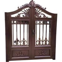 Porte de clôture en aluminium personnalisable et élégant pour votre sécurité extérieure