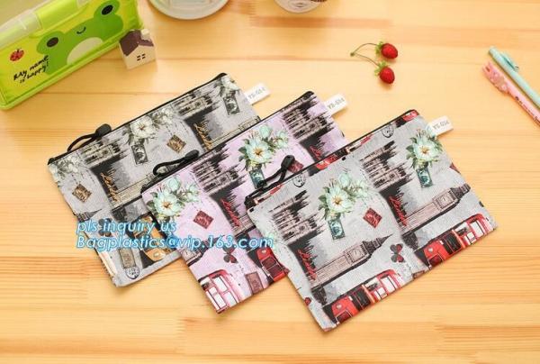 Organizer Zipper Bag Folder Office Stationery bag, zipper optional size stationery Envelope PP File Bag, document bag fi