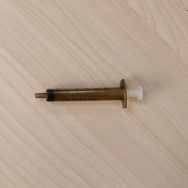 PP 5/10/20/50/60ML Disposable Single Use Light-shielded Light-proof Dispensing Syringes with Needle