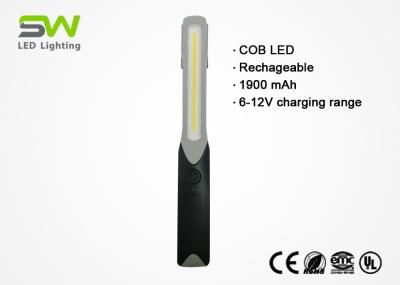 luz recarregável da inspeção do diodo emissor de luz da ESPIGA da luz do trabalho da tensão de carregamento 2W da vasta gama 6-12V