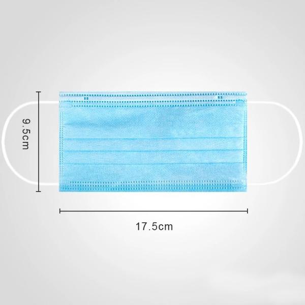 N95 Melt Blown Filter 25gsm Disposable Surgical Mask
