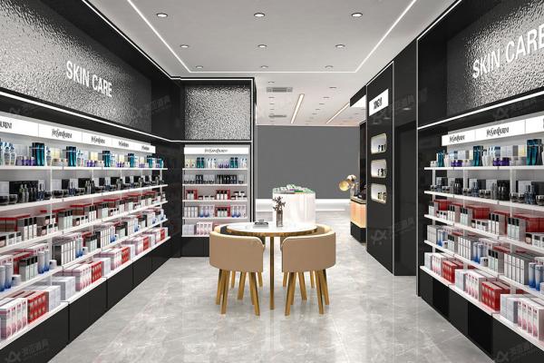 Luxury Perfume Shop Design Beauty Display Furniture Cosmetic Store Counter for Branding Store Display
