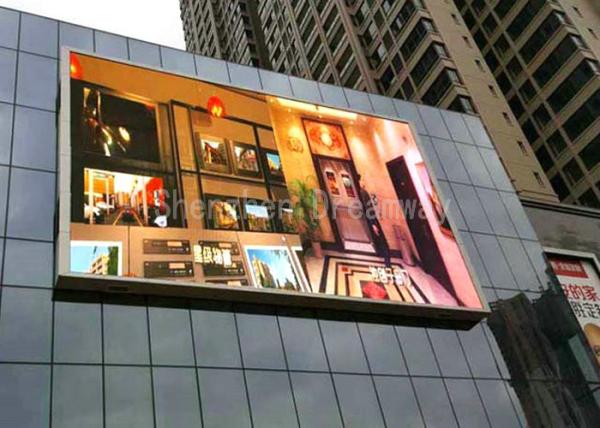 27777 Dots / M² Outdoor LED Billboard PH6 120 Degrees View Angle For Advertising