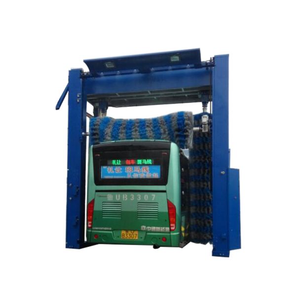Risense Full Automatic Brush Wash Rollover Type Truck Washer Bus Wash System for