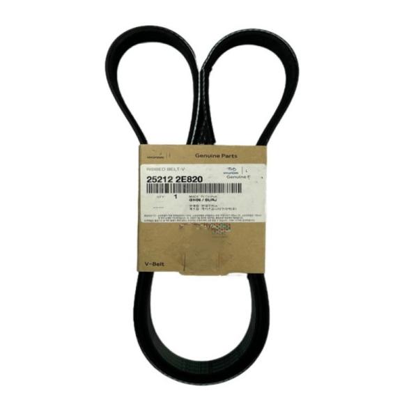 Brand New V-Ribbed Belt 252122E820 Fan Belt 25212-2E820 for HYUNDAI KIA 1.8L 2.0L