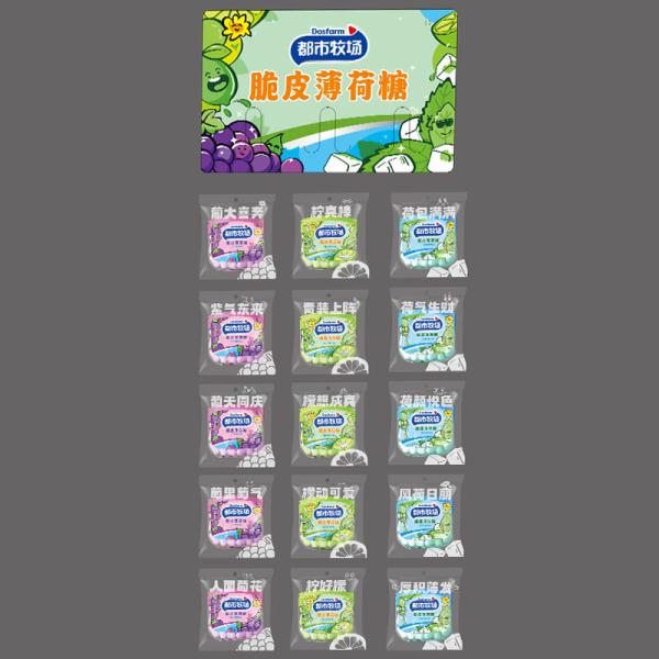 Sugar Free Vitamin C Mint Candy 12g OEM Tablet Candy