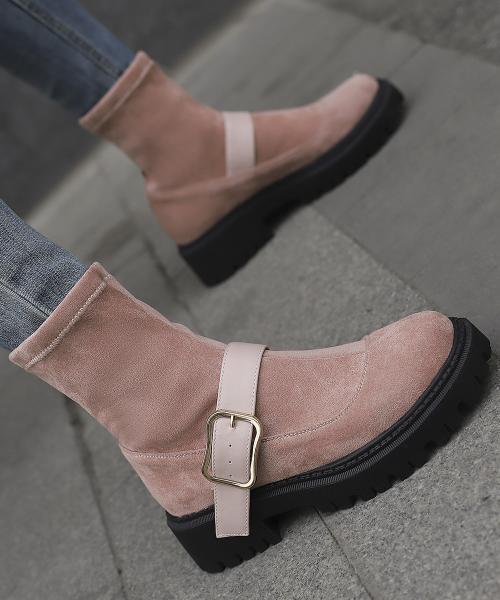 Made in Italy Women's Leather Boots with Genuine Leather Upper and Low Heel Height