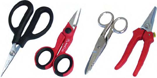 Облегченный желтый резец Кевлара оптического волокна с высокуглеродистыми лезвиями легированной стали