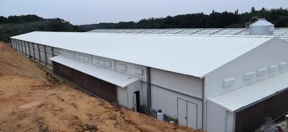 Q235 Light Steel Structure Warehouse Metal Construction Prefab Metal Storage Sheds