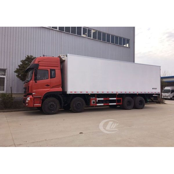 Реклама Донфенг Рефригератед степень ℃ тонны -18 колеса 245хп 20 тележки 12 коробки