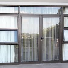 Bullet Proof Security Aluminium Hinged Doors With Laminated Glass French Style glass shower door hinges hinges shower