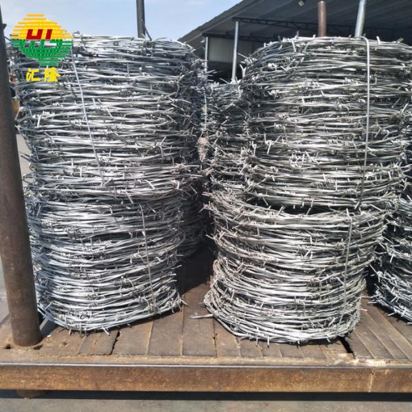 Cercas de alambre de afeitar galvanizado para proteger el ganado y los cultivos