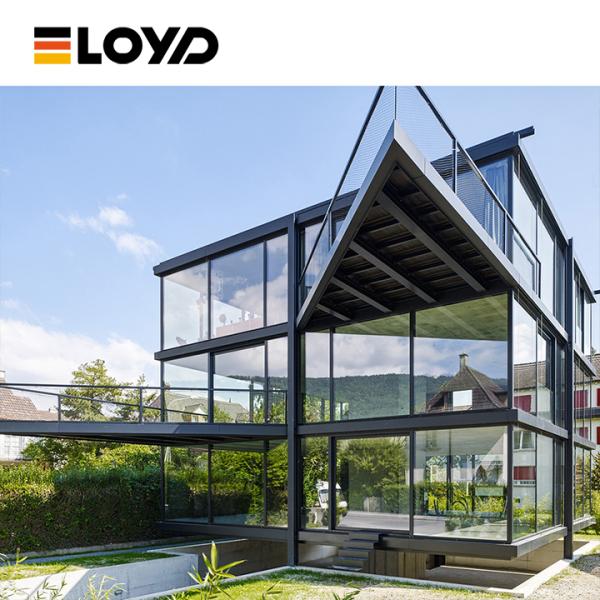 Eco-Friendly Fixed Aluminum Window with Recycled Materials