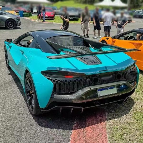 Mclaren Yellow Artura Body Kit Spoiler Artura NV Style Mclaren Wide Body