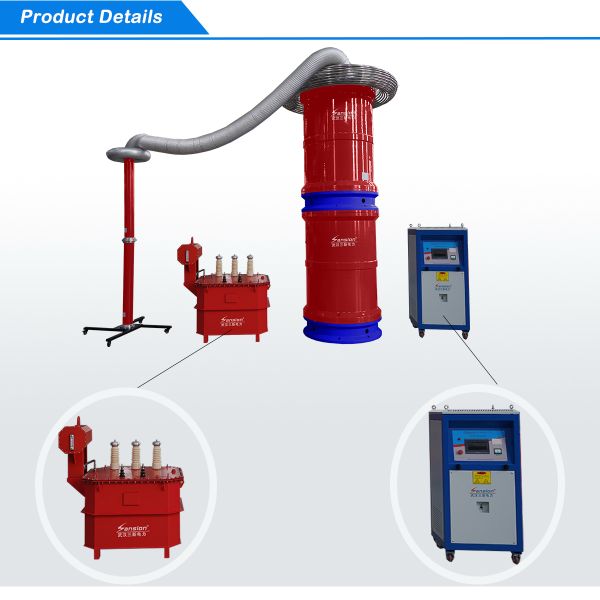 Hv Hipot Cable Variable Frequency AC Series Resonance Test System Hipot Device
