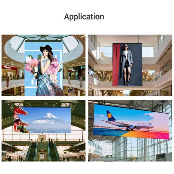 Double sided led display Ultra-thin LED scren P1.56 Indoor LED display
