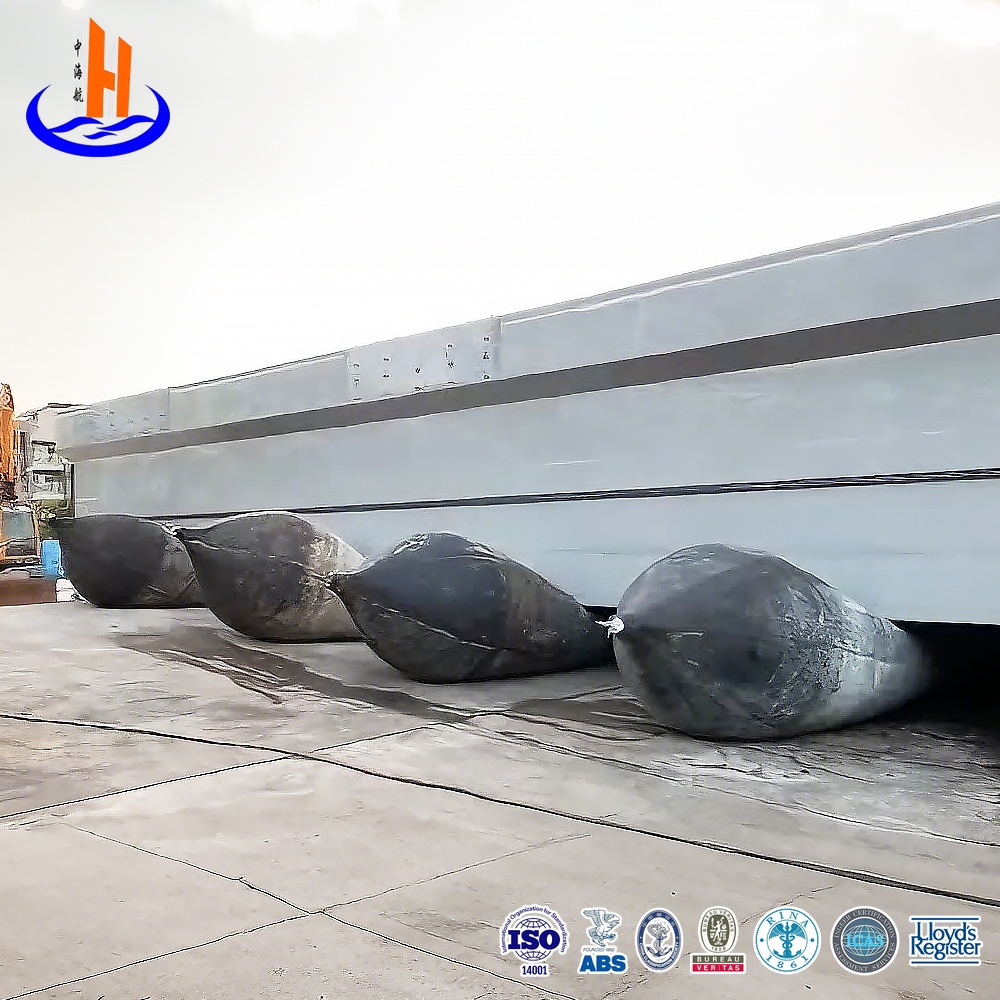 Commercial Boat Seat Lifting Airbags Inflatable Floating Rubber Airbags Industrial Submarine Ship Airbag With Customized
