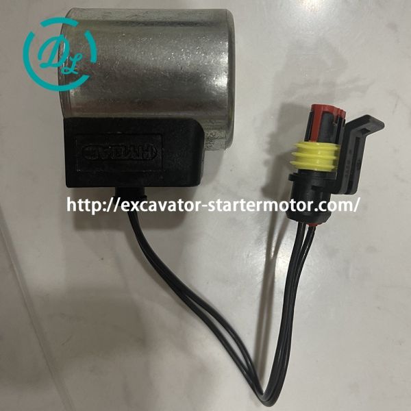 EexcavaStart XCMG Excavator Solenoid Coil 40291300 31Q6-20131 24VDC