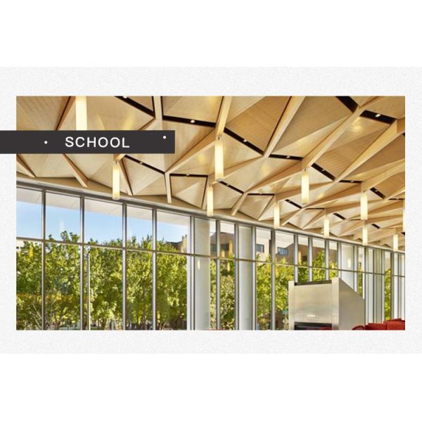 Декоративные деревянные сверхмикро перфорированные акустические панели