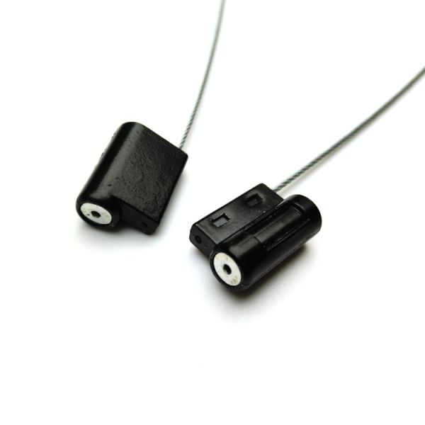 Tamper Proof Pull Tight Zinc Alloy Container Door Lock Cable Seal with 2.74 KN Tensile Strength