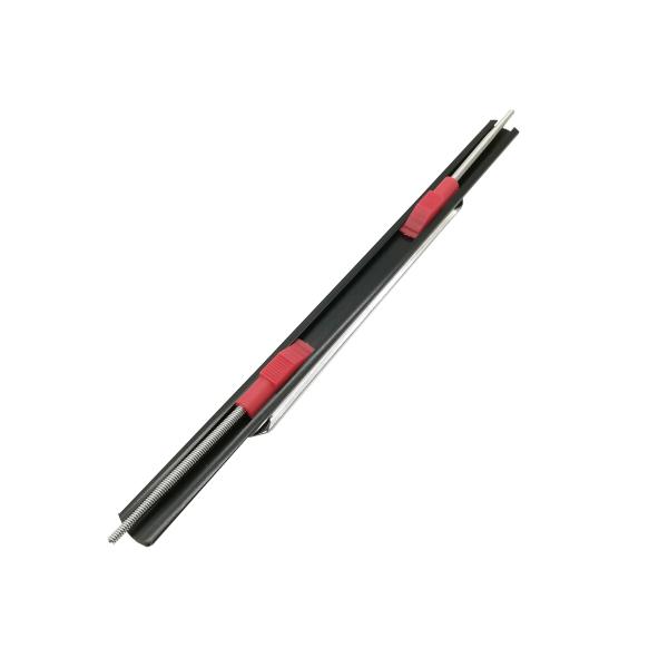 Red And Black Spring Clips Soft 2 Hole Clip Snake Shape PSC - 200