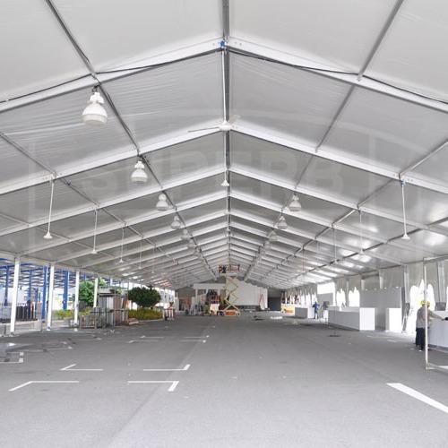 Heavy Duty Aluminum Frame Storage Warehouse Tent For Industrial Logistics
