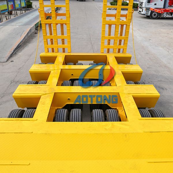 Отсоединяемые прицепы для грузовых автомобилей для перевозки тяжелого оборудования и машин