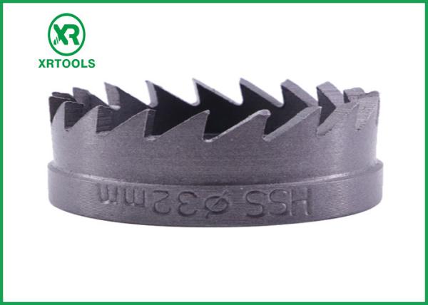 Hex Shank HSS Hole Saw Cutter Quick Change Amber Color Finish Optimum Durability