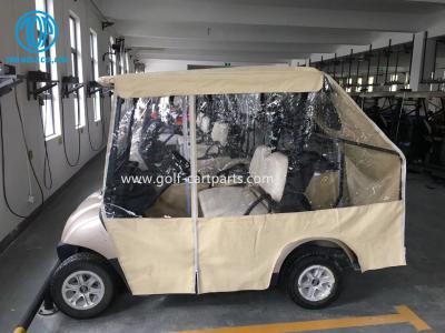 Tampa bege impermeável da chuva do carrinho de golfe de LVTONG A627 4 Seater