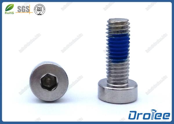 304 Stainless Steel Low Profile Socket Head Cap Self-locking Screw